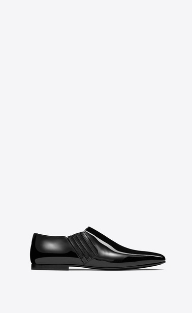 Cropped connor Chelsea boot in patent leather